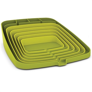 Arena Self-draining Dishrack - Green