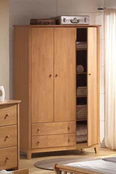 Joseph Julius 3 Door Wardrobe - FREE NEXT DAY DELIVERY