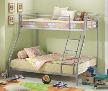 Joseph Julius Metal Three Sleeper Bunk Bed - FREE NEXT