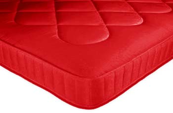 Joseph Kiddies Quilted Mattress in Red - FREE