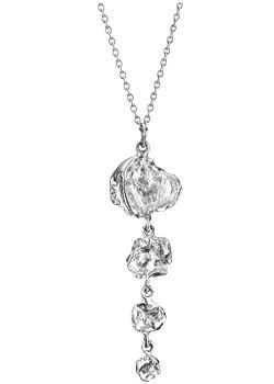 Silver Drop Pendant By Joseph Lamsin NLN101