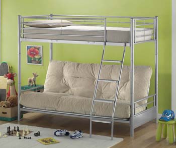 Metal Double Futon Bunk Bed