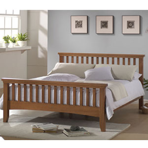 Joseph Osido 4FT 6 Double Wooden Bedstead