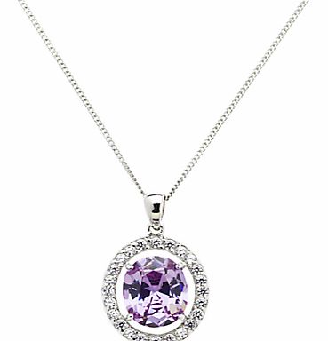 Jou Jou Sterling Silver Cubic Zirconia Oval