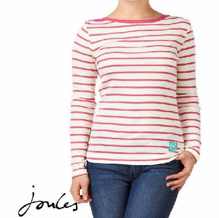 Womens Joules Christen Long Sleeve T-Shirt - Pink