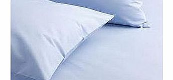 JOYSLEEP Love2Sleep EGYPTIAN COTTON FITTED SHEET HOTEL QUALITY - 4FT (SMALL DOUBLE) SKY BLUE