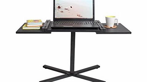 JPH Black Home Study Desk, Leisure Coffee Table, Office Storage Computer Desk, Laptop Table