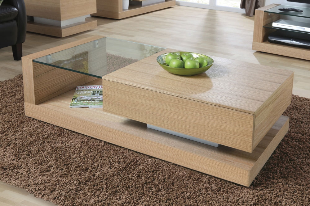 JUAL Cube Oak Coffee Table JF613