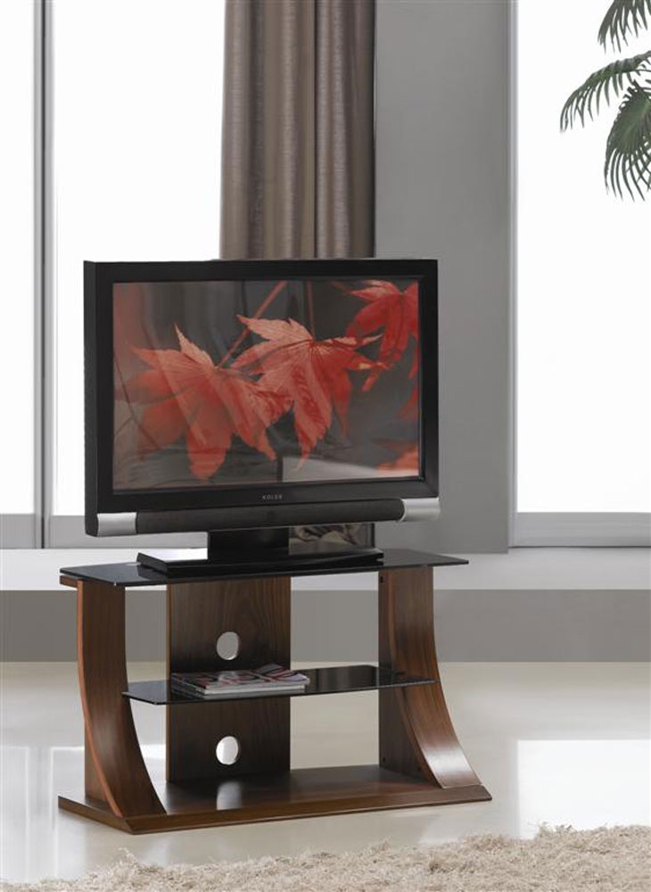 JUAL Curve Walnut 850 TV Stand JF201