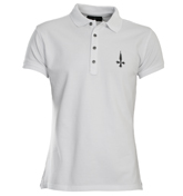 White Pique Polo Shirt