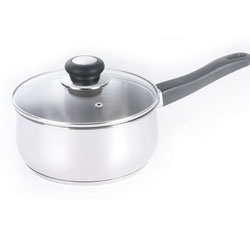 Vista Stainless Steel 20cm Saucepan And Lid