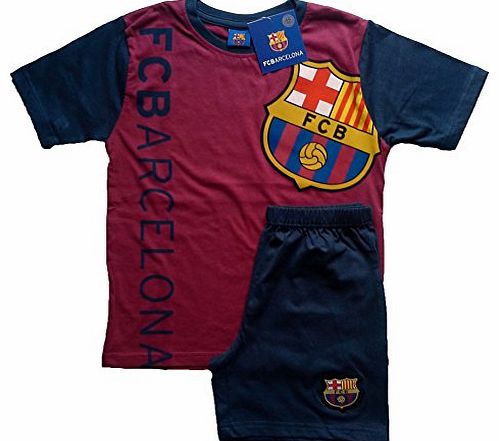 Jujak BOYS FC BARCELONA PYJAMAS - 7 - 14 YEARS - BOXED (13 - 14 Years)