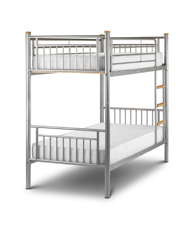 Julian Bowen Atlas Metal Bunk Bed