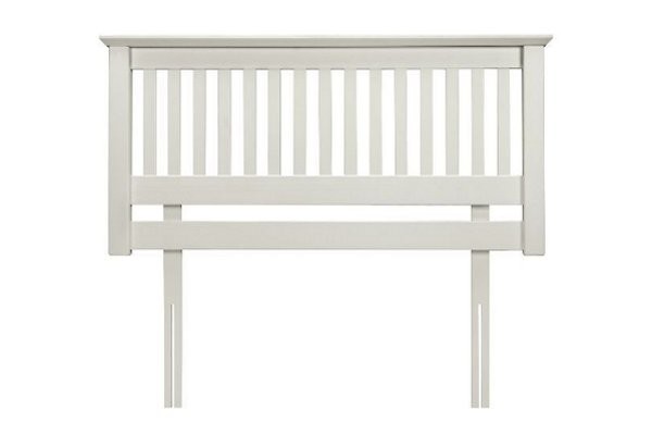 Barcelona White Wooden Headboard