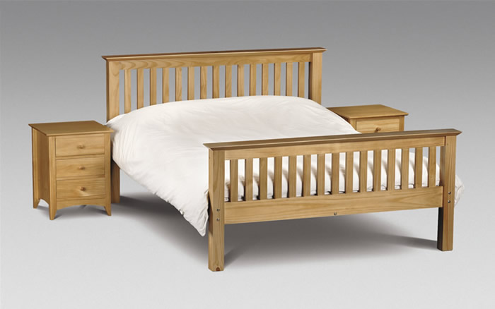 Barcelona 3ft Single Pine Bed