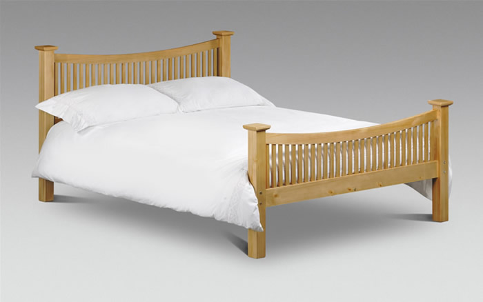 Julian Bowen Beds Bergerac 5ft Kingsize Pine Bedstead