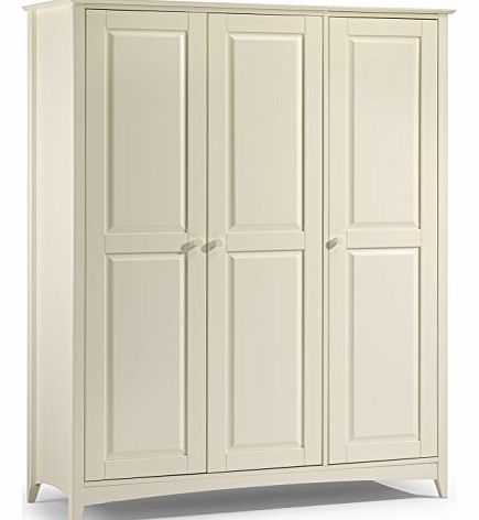 Cameo 3 Door Wardrobe, White