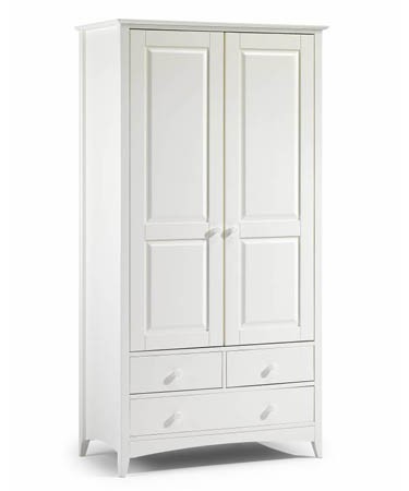 Cameo Combination Wardrobe - White