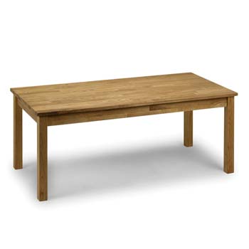 Julian Bowen Cara Solid Oak Rectangular Coffee Table