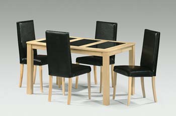 Julian Bowen Corinth Deluxe Dining Set