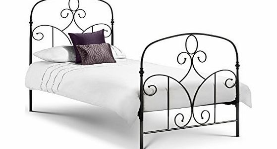 Julian Bowen Corsica Single Bed, Black