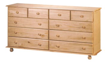 Julian Bowen Hamilton 10 Drawer Chest