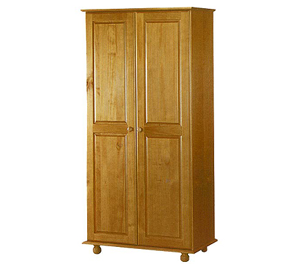 Hamilton Pine 2 Door Wardrobe