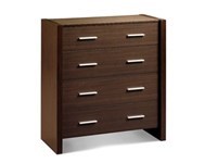 Julian Bowen Havana 4 Drawer Chest Flat Packed