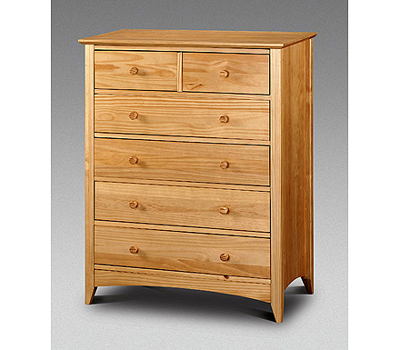 Julian Bowen Kelham Pine 4 2 Drawer Chest