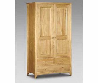 Julian Bowen Kendal 2 Door 3 Drawer Combi Wardrobe