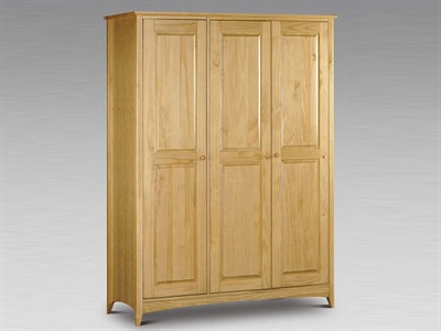 Julian Bowen Kendal 3 Door wardrobe Small Single (2