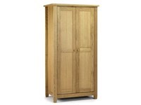 Julian Bowen Lyndhurst 2 Door Wardrobe Flat