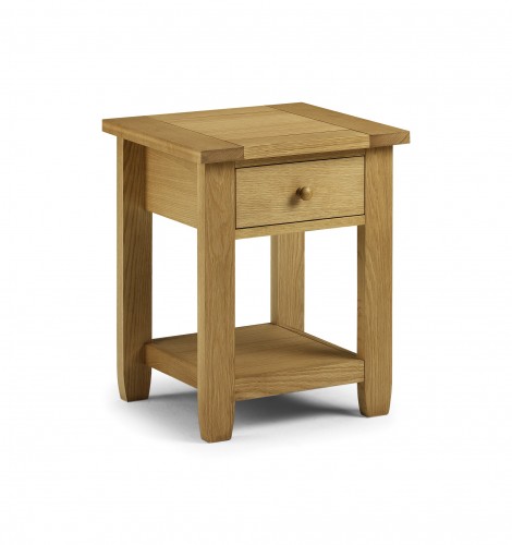 Julian Bowen Lyndhurst Single Drawer Bedside Table