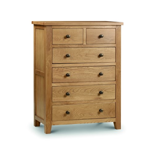 Julian Bowen Marlborough 4   2 Drawer Chest