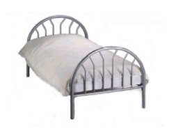 Julian Bowen Milano Single Bed With Sprung Mattress