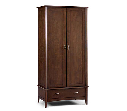 Julian Bowen Minuet Solid Wood 2 Door Wardrobe