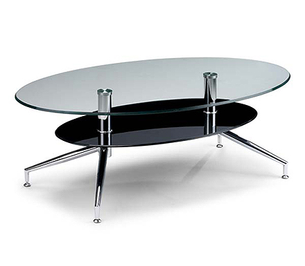 Julian Bowen Nagoya Glass Coffee Table