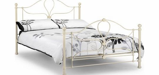 Julian Bowen Paris King Size Bed, Cream