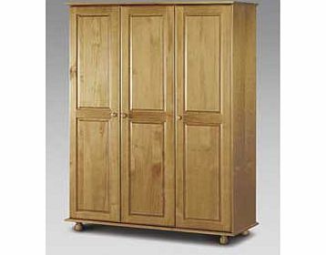 Julian Bowen Pickwick 3 Door Hanging Wardrobe