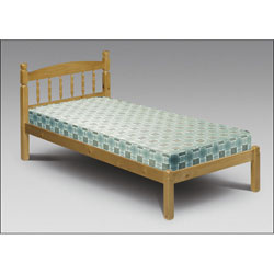 Julian Bowen Pickwick 3ft Single Bedstead - Solid Pine