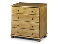 Julian Bowen Pickwick 4 Drawer Chest Flat Packed