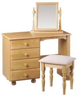 Pine Single Dressing Table