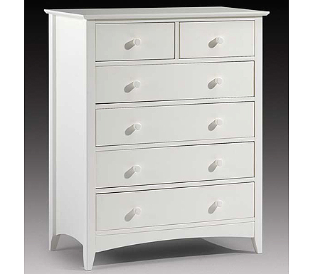 Julian Bowen Romeo 4 2 Drawer Chest