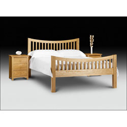 Julian Bowen Rutland 5ft Kingsize Bedstead - Oak