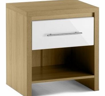 Stockholm 1 Drawer Bedside Cabinet