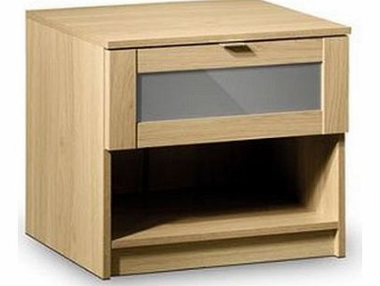 Strada 1 Drawer Bedside Cabinet