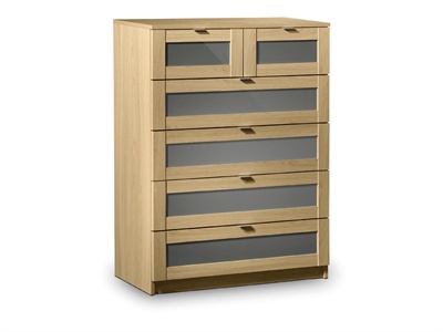 Julian Bowen Strada 4 2 Drawer Chest Small Single (2