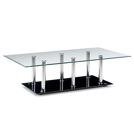 Julian Bowen Yokohama Glass Coffee Table