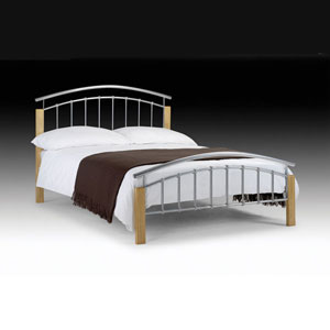 Julian Bowen Aztec 4FT Small Double Metal Bedstead