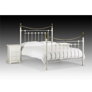 Julian Bowen Victoria 4FT 6 Double Metal Bedstead